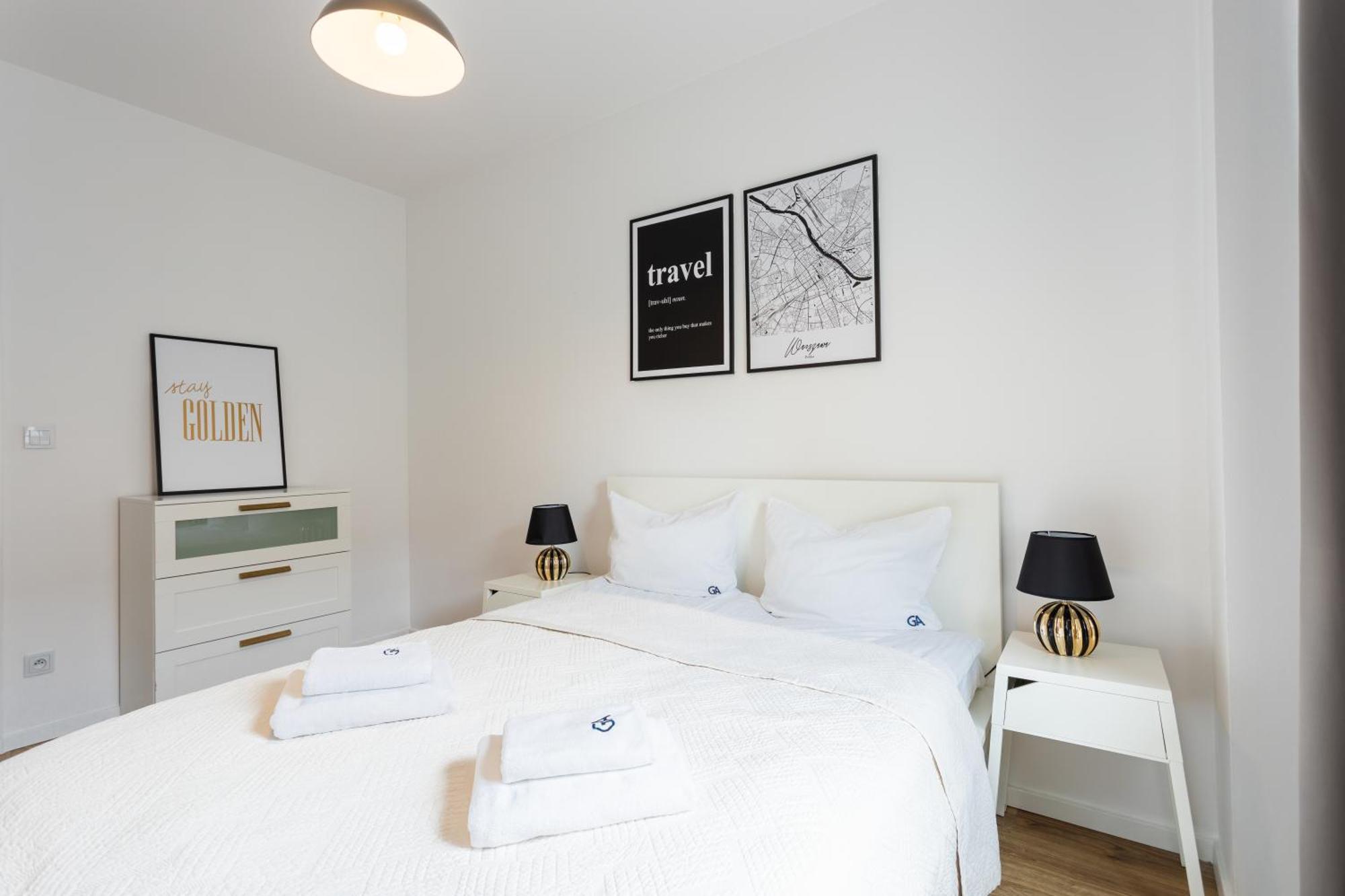 Golden - Big And Bright Stylish - Center - Pereca Apartment Warsaw
